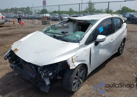 2021 Nissan Versa Sv Xtronic Cvt из США, поврежденный, VIN 3N1CN8EV3ML859466